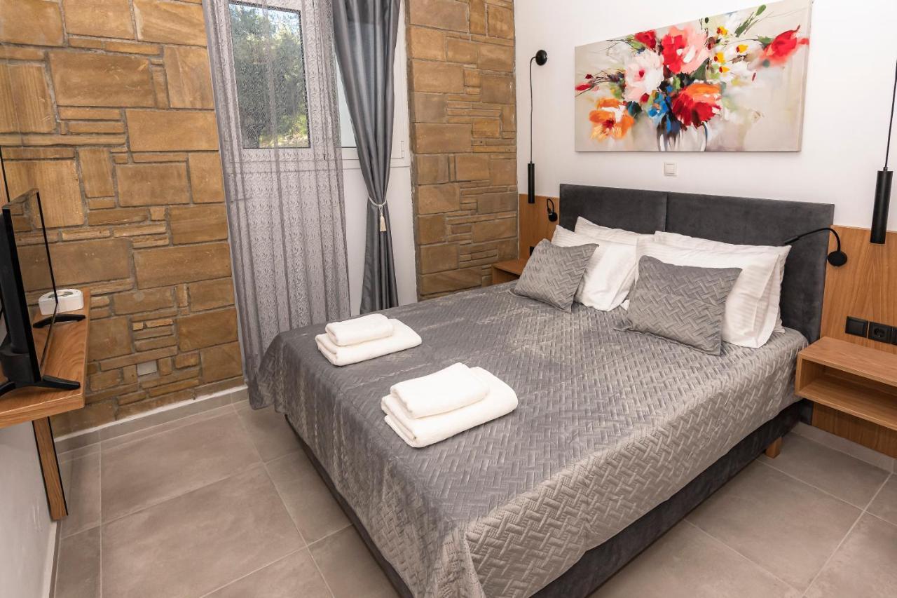 Rikanthos Stone Sea View Apartment Ι Falelianá Eksteriør bilde