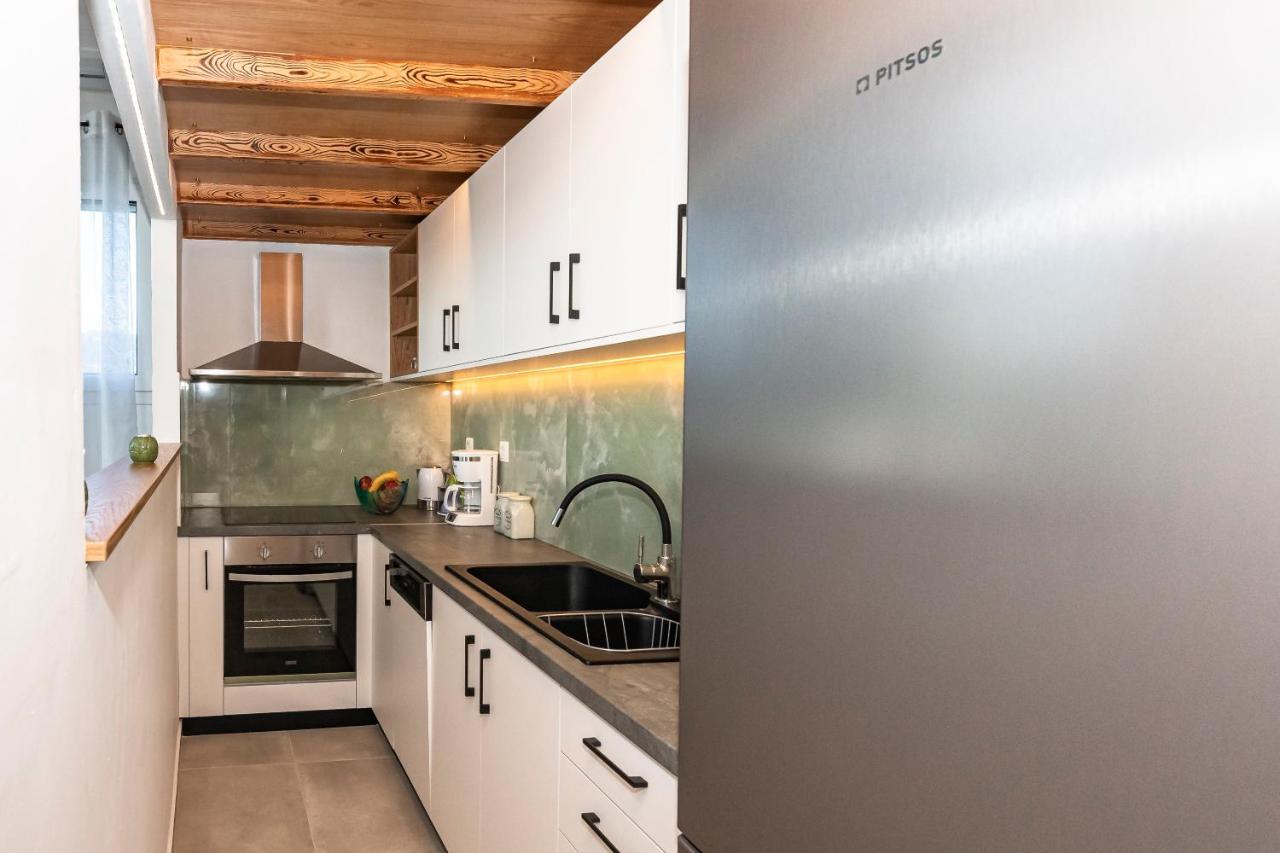 Rikanthos Stone Sea View Apartment Ι Falelianá Eksteriør bilde