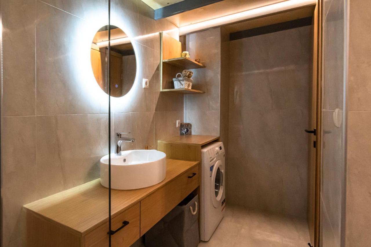 Rikanthos Stone Sea View Apartment Ι Falelianá Eksteriør bilde