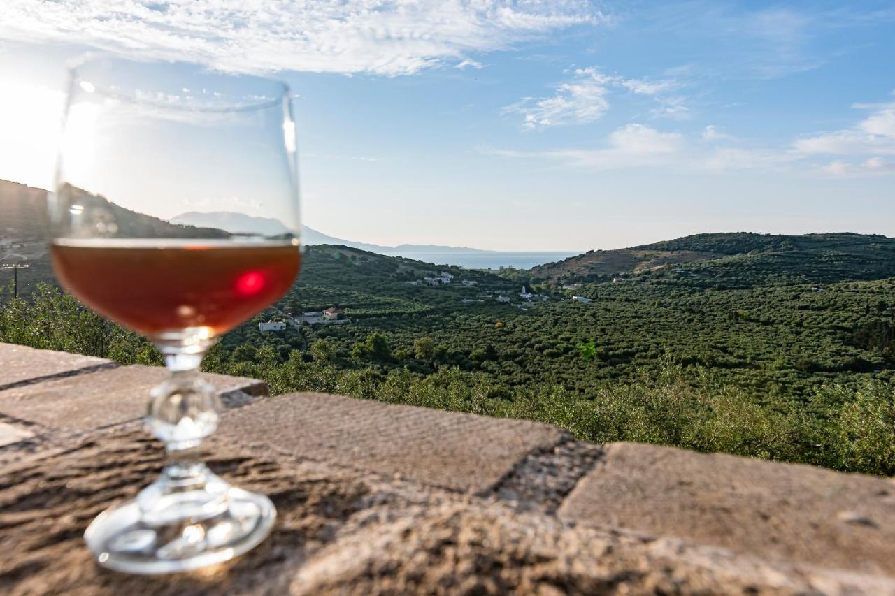 Rikanthos Stone Sea View Apartment Ι Falelianá Eksteriør bilde
