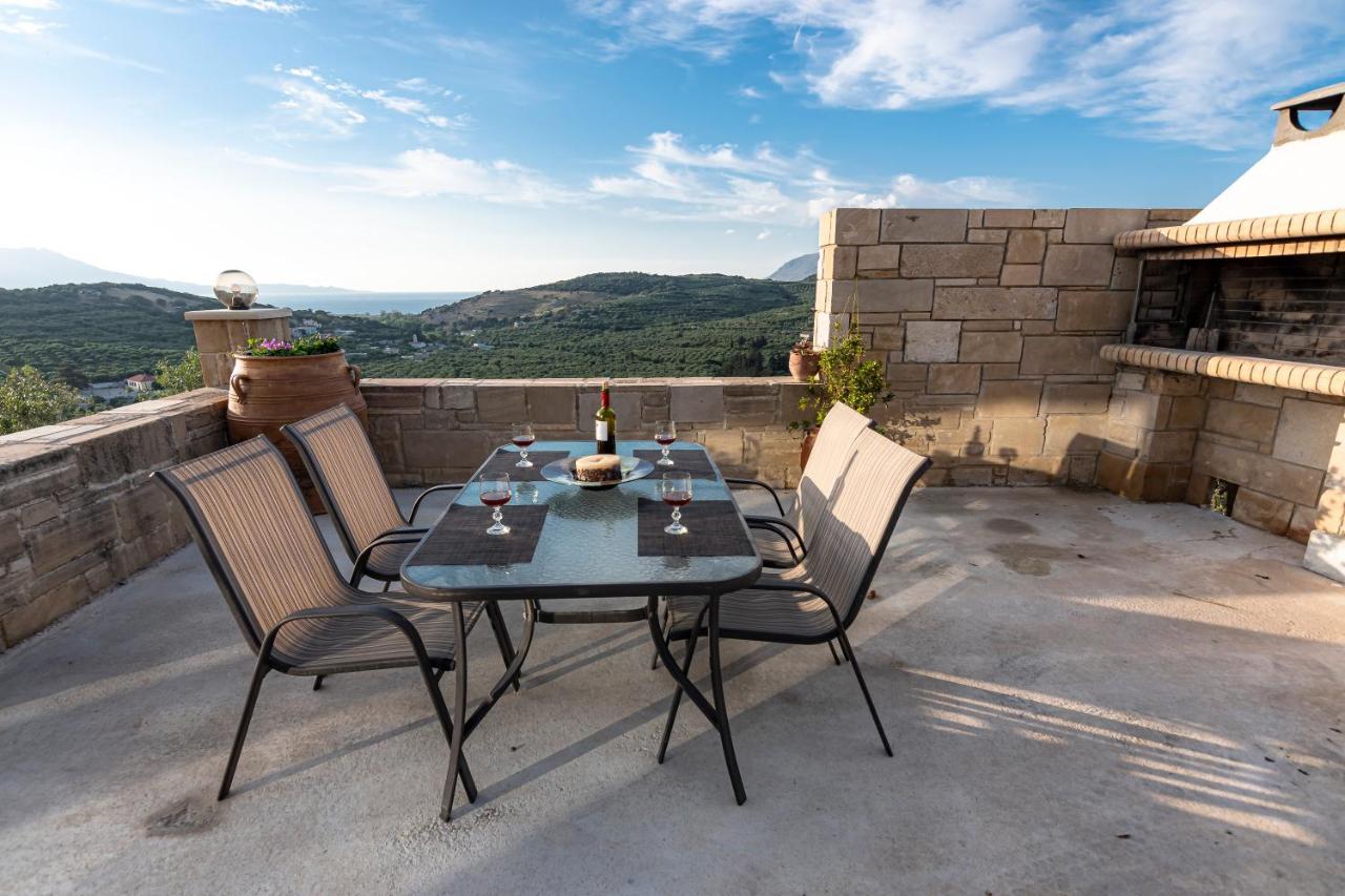 Rikanthos Stone Sea View Apartment Ι Falelianá Eksteriør bilde
