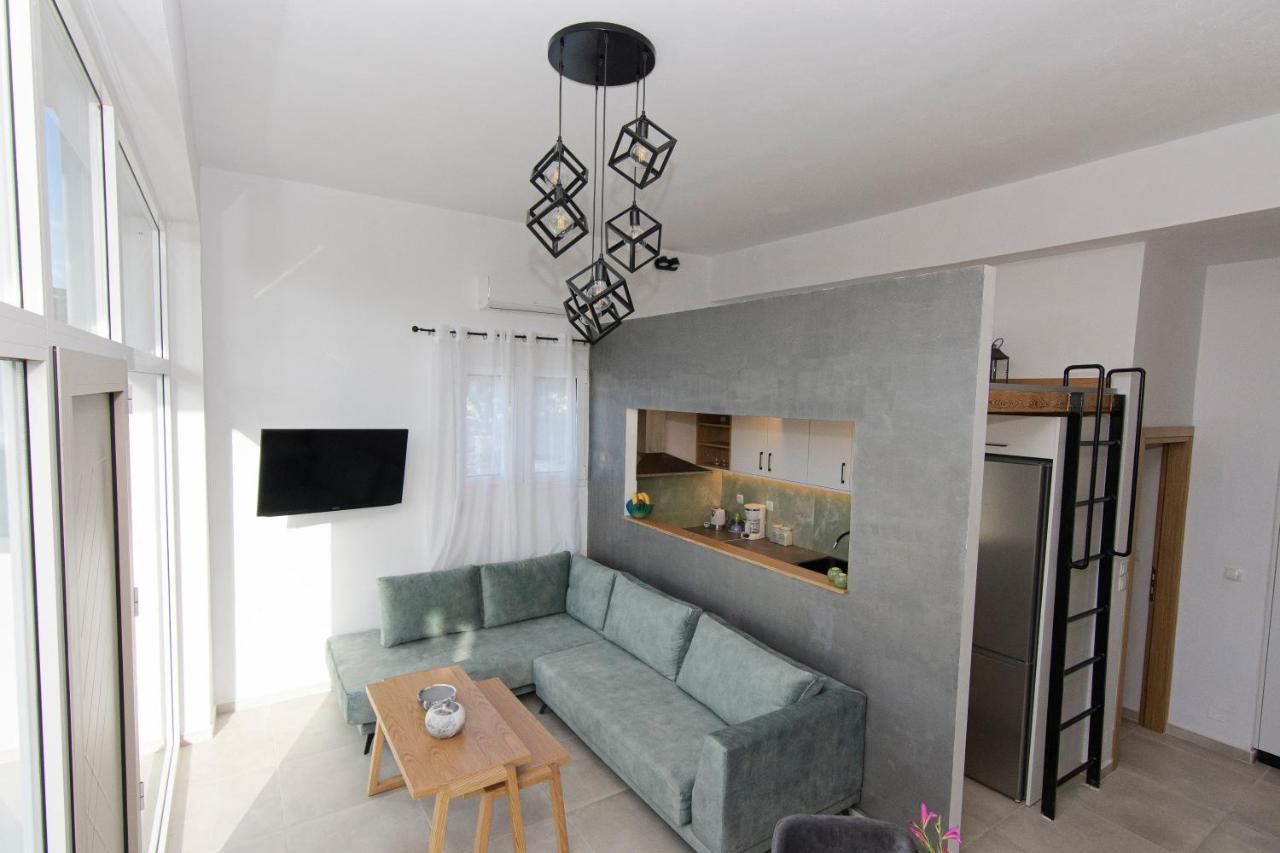 Rikanthos Stone Sea View Apartment Ι Falelianá Eksteriør bilde